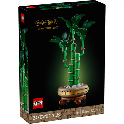 Set LEGO Lucky Bamboo, dekorativ, me elemente ndërtimi, jeshil