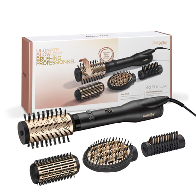 Furçë tharëse flokësh BaByliss AS970E, 650W, teknologji ionizuese, e zezë