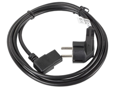 Kabllo rryme Lanberg CA-C13C-12CC-0018-BK, CEE 7/7 në IEC 320 C13, 1.8m, e zezë