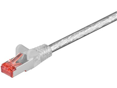 Kabllo rrjeti Microconnect SSTP60025T, Cat6 S/FTP, 0.25m, transparente