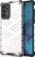 Etui mbrojtëse Hurtel Honeycomb për Samsung Galaxy A73, kornizë xheli, pjesë e pasme e fortë, transparente
