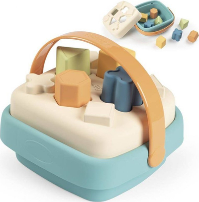 Lodër sorter Smoby Little Smoby Green, me kosh, prej bioplastike