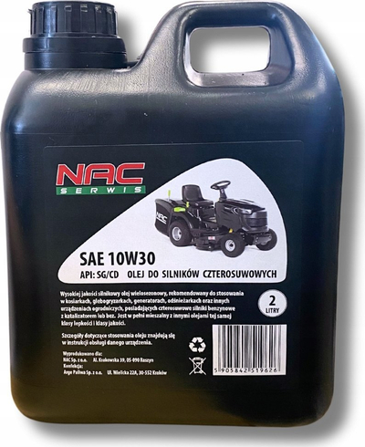 Vaj motori për kositëse NAC 10W30, 4 takt, 2L