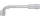 Çelës tubor Neo 09-203, L-type, 8mm, çelik krom vanadium