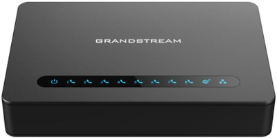 Gateway VoIP Grandstream HT818 V2, 8 porta FXS, ruter Gigabit NAT, i zi