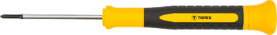 Kaçavidë precize kryq Topex PH0 39D773, magnetike, dorezë ergonomike
