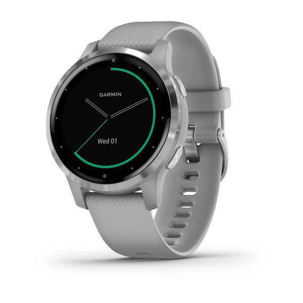 Rrip ore Garmin Quick Release 20mm, Small Medium, i bardhë me detaje ari të hapur