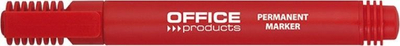 Marker i përhershëm Office Products, 1-3mm, i kuq