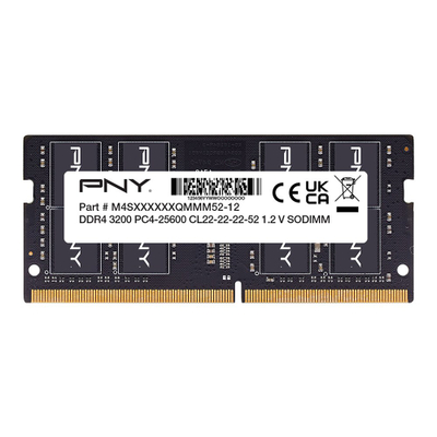 RAM laptop PNY DDR4 SO-DIMM, 8GB, 3200MHz, CL22