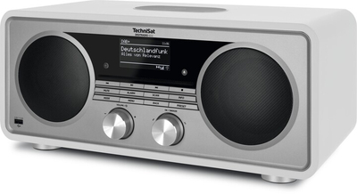 Radio Dixhitale TechniSat DigitRadio 602, e bardhë/argjend