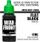 Bojë akrilike Scale75 WarFront Flat Black, 17ml, super mat, e zezë