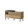 Stol për koridor Decortie Heaton, 110x37x56cm, kafe e hapur
