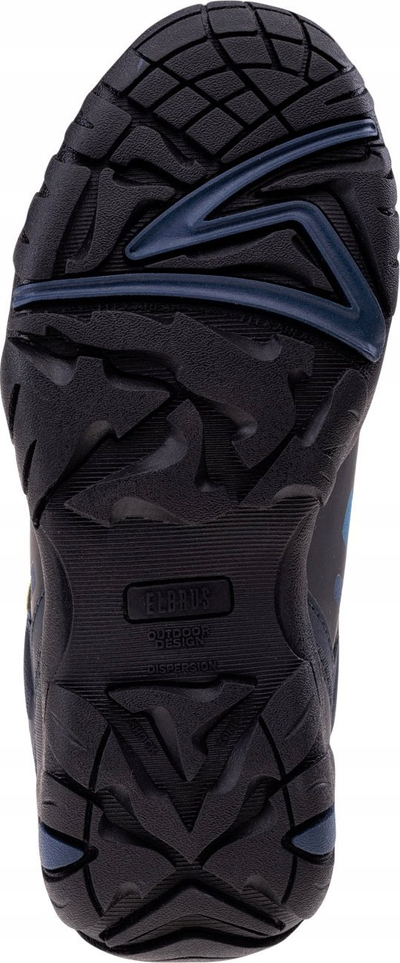 Këpucë trekking për kalamaj Elbrus Erimley Low WP Jr, softshell, që s’i hyn uji, blu