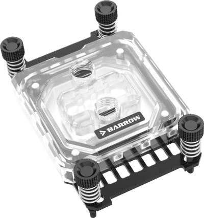 Bllok uji CPU Barrow High Performance AMD, RGB, akril, i zi