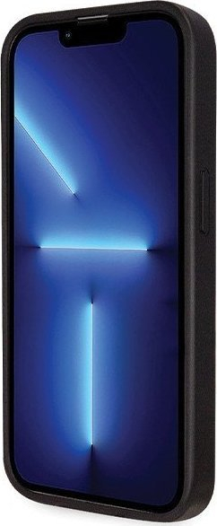 Mbulesë telefoni Guess GUHCP14LP4TDSCPK për iPhone 14 Pro, hardcase, me rrip crossbody, e zezë