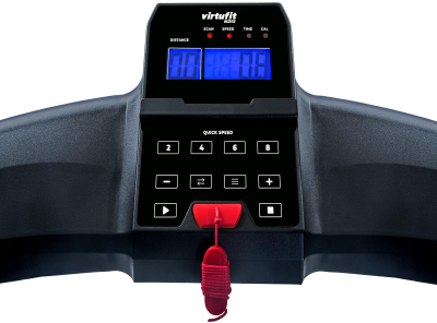 Treadmill elektrik VirtuFit TR-50i, i palosshëm, për ecje dhe vrap, i zi