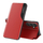 Këllëf telefoni Hurtel View Case Samsung Galaxy A36, lëkurë eco, funksion qendrim, i kuq