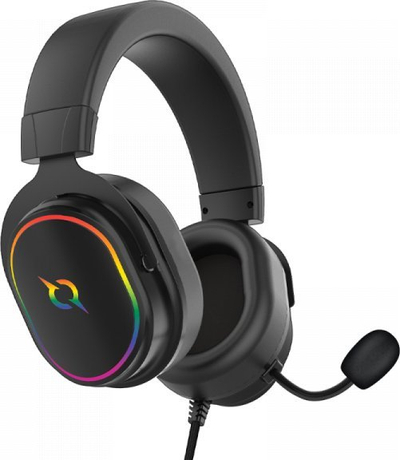 Гејминг слушалки AQIRYS Altair, виртуелен 7.1, RGB, USB, црни