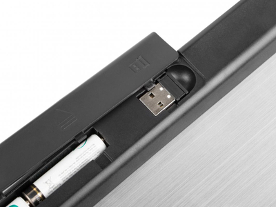 Tastierë Natec Touch Pad Slim, pa kabllo, e zezë (NKL-0968)