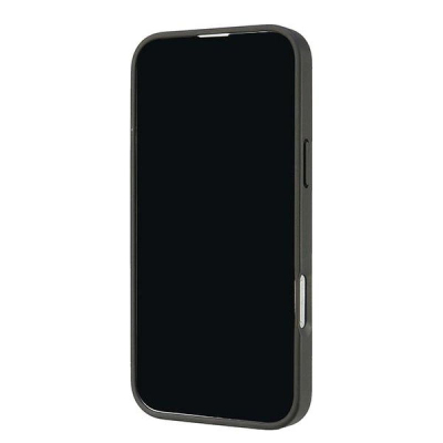 Maskë telefoni Audi Hardcase për iPhone 16 Pro Max 6.9", lëkurë sintetike, e zezë