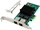 Kartë rrjeti Microconnect PCIe X1 I350-T2, 2 porta Ethernet, Gigabit, e gjelbër