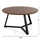 Tavolinë e rrumbullakët për kafe Φ80x42Hcm (HM9586.04), zezë