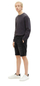 Pantallona të shkurtë Tom Tailor Loose Fit, të zi