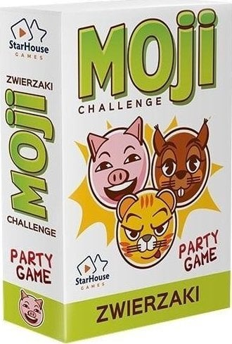 Loja me letra StarHouse Games MOJI Challenge Animals, 55 letra, 165 sfida, shumëngjyrëshe