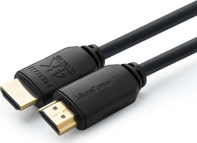 Kabllo HDMI MicroConnect MC-HDM19191V2.0, 1m, 4K 60Hz, e zezë