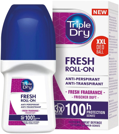 Antiperspirant roll-on Triple Dry Fresh, 50 ml