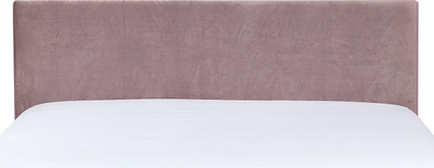 Mbulesë krevati FITOU Velvet, 160 x 200 cm, rozë