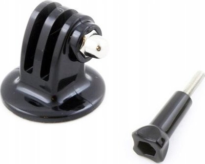 Adapter tripod Xrec me vidë për GoPro Hero, SJCAM, Xiaomi, ngjyrë e zezë