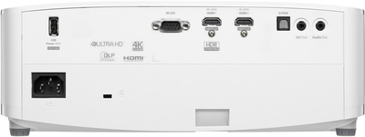 Projektor Optoma UHD38x, i bardhë
