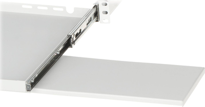 Sirtar tastiere edhe miu Delta P19R/350/G-KM, për kabinet 19" RACK, i rregullueshëm, gri