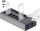 Hub USB DeLOCK i jashtëm, 7 porta, 5 Gbps, gri