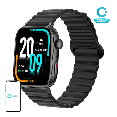 Smartwatch Colmi C8 Max, ekran 1.83", rrip magnetik, i zi