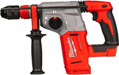Çekiç rotativ Milwaukee M18 BLHX-502X, SDS Plus 26mm, 18V brushless, 2x 5Ah, i kuq
