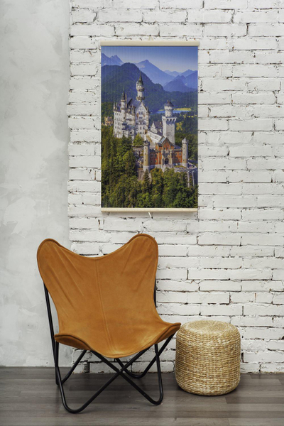 Panel dekorativ ngrohës TRIO Neuschwanstein Castle, infra të kuqe, 420W, 100 x 57 cm