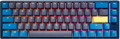 Tastierë mekanike Ducky ONE 3 RGB Daybreak SF, Cherry MX Silver, me drita RGB