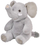 Lodër pelushi Beppe Lucky Elephant, 38cm, gri e hapur