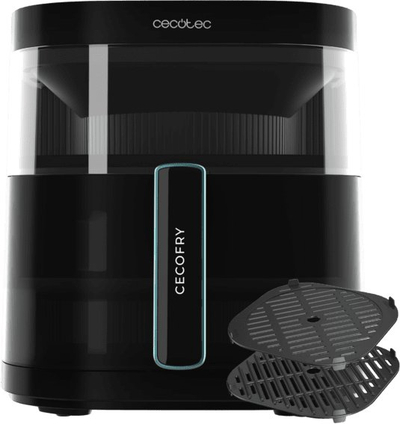 Fritezë me ajër Cecotec Cecofry DuoHeat 6000, 2200W, 6L, 3 në 1, e zezë