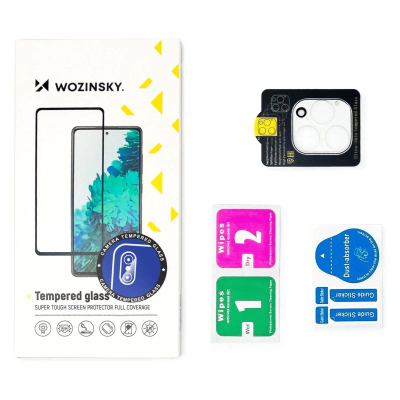 Xham kamere Wozinsky për Xiaomi Redmi 14C 5G / Redmi Note 14 5G, set me 2 copë, 9H, transparent
