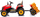 Traktor elektrik për lojë BBH-030, 88x51x35cm, me rimorkio, i kuq