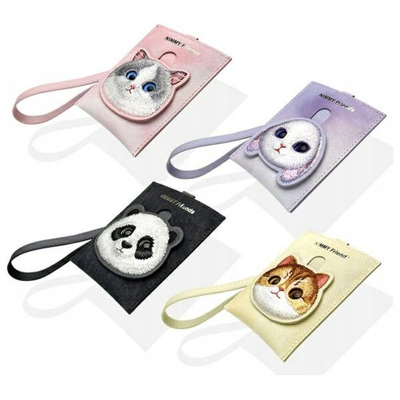 Портфељ Nimmy Card Wallet Big Eyed Pet 2.0 Cat, полиуретан, каки