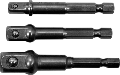 Përshtatës set YATO HEX, për bazat 1/4 3/8 1/2", YT-04685