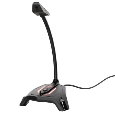 Mikrofon për PC Trust GXT 215 Zabi, USB, me LED, i zi