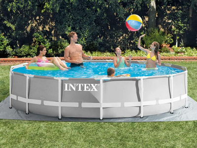 Pishinë me filtër Intex Prism Frame, 457x107 cm