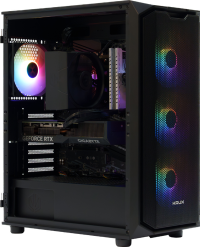 PC gaming Game X Computer G100, Core i5 13400F, RTX 3060, 16GB RAM, 1TB SSD, i zi