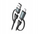 Kabllo USB 3MK Hyper Cable N Series, USB A USB C në USB C Lightning, 1.2m, 60W