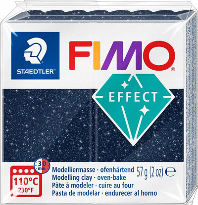 Modelinë polimeri Staedtler FIMO 8010 Galaxy, 57 g, efekt galaktik, blu